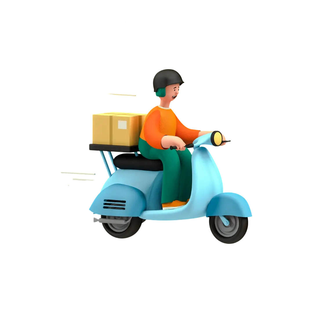 Delivery-rider